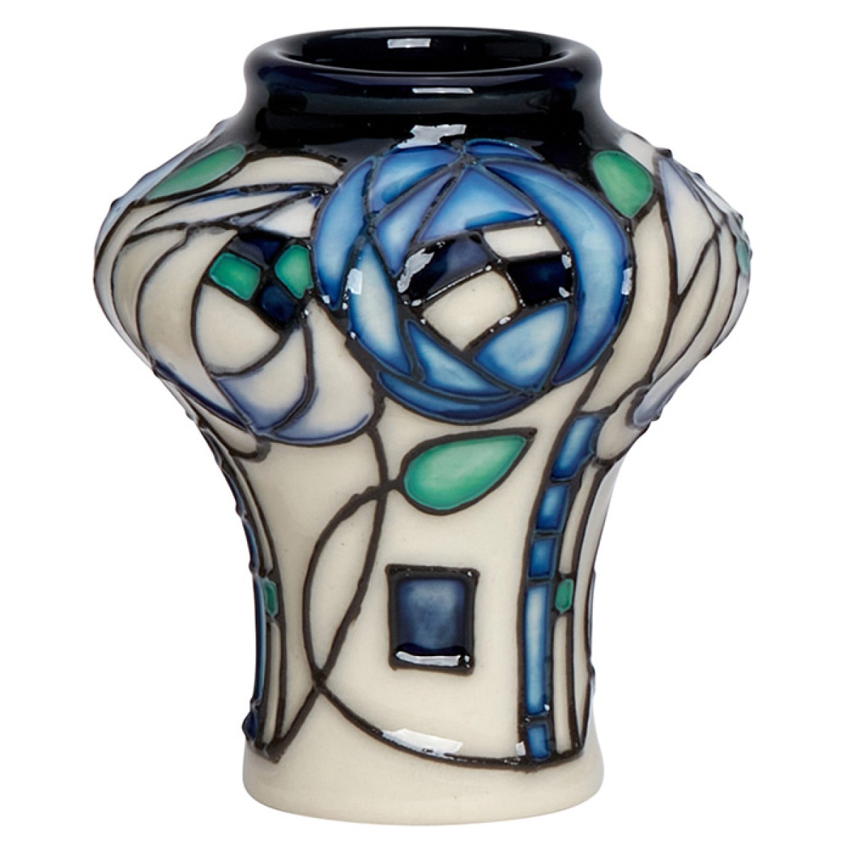December Rose - Vase (10/2)